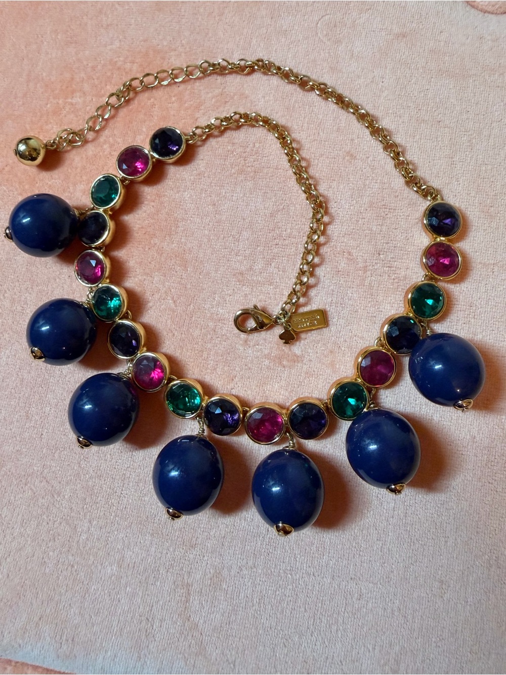 Kate Spade Gem Stone Chunky Necklace